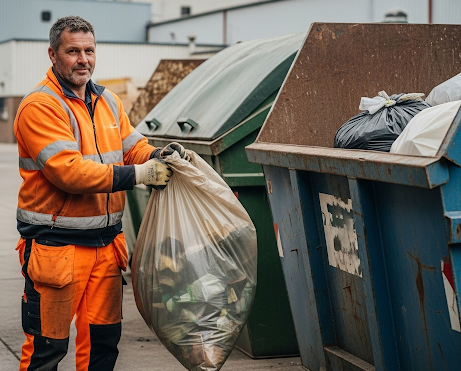 1. service de collecte de déchets