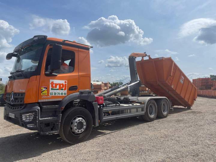 Camion de collecte de déchets Lille