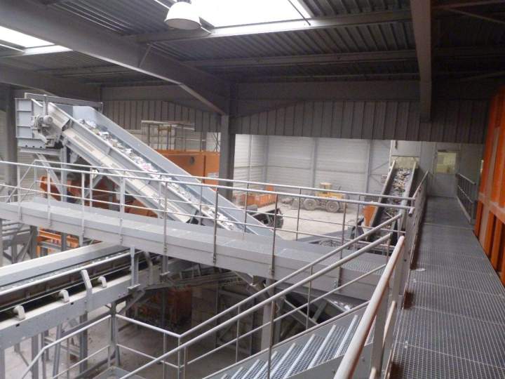 Recyclage de déchets industriels à Lille